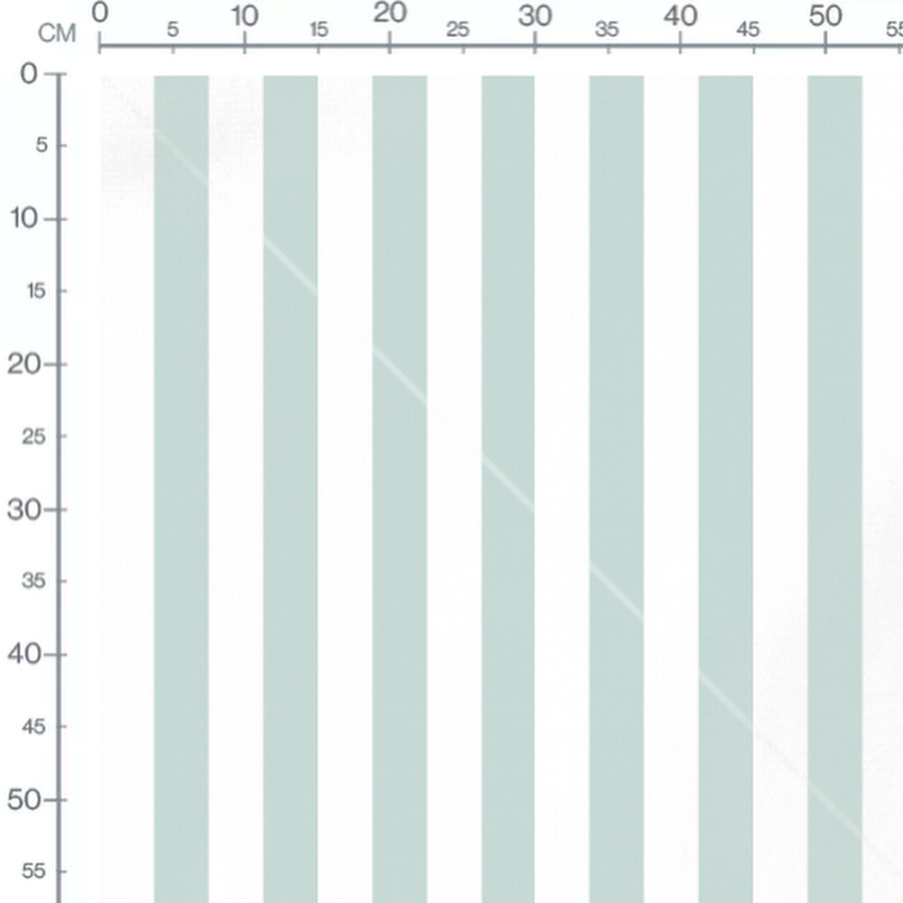Tissu - Rayures verticales vert pâle