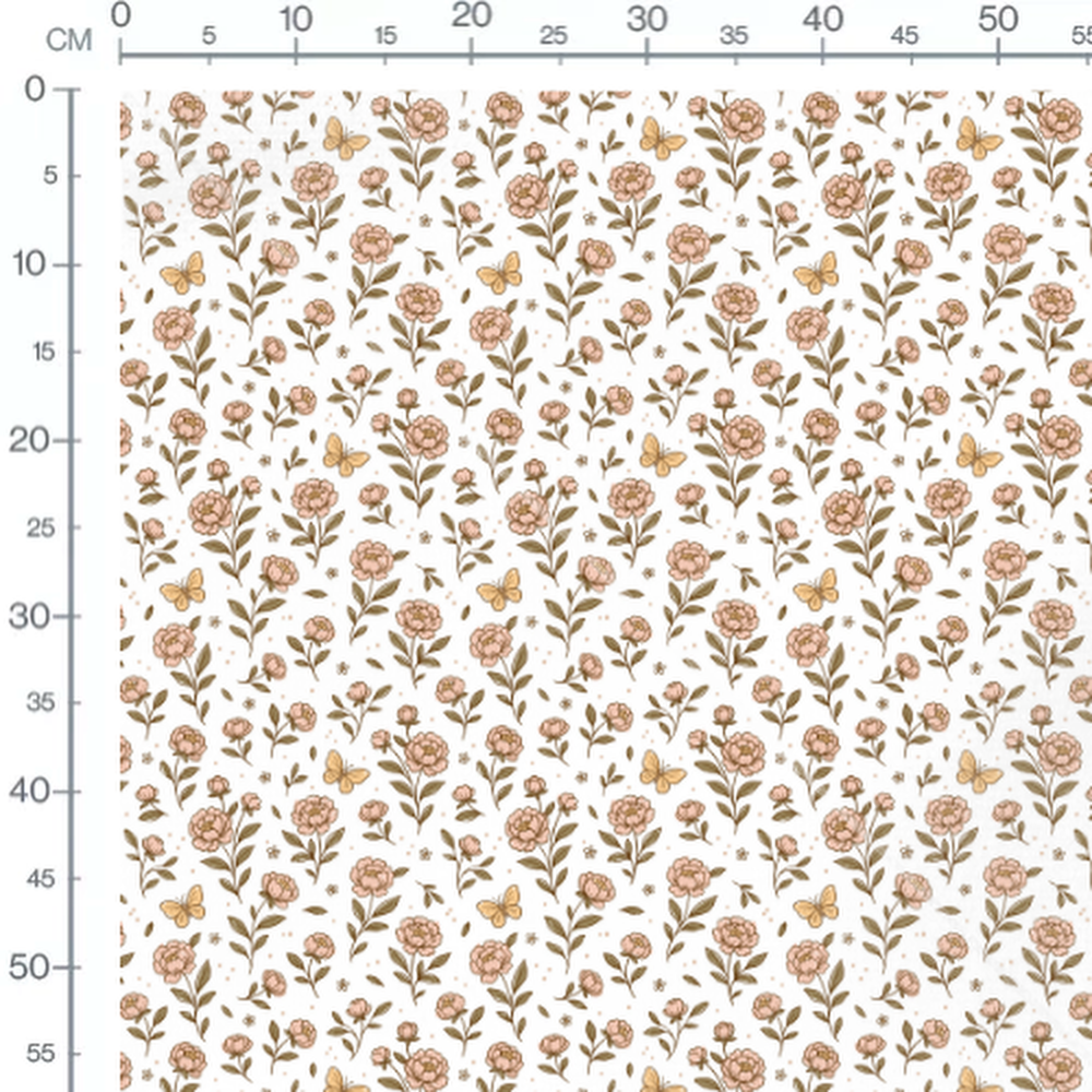 Tissu - Dégradé d'ondulations colorées