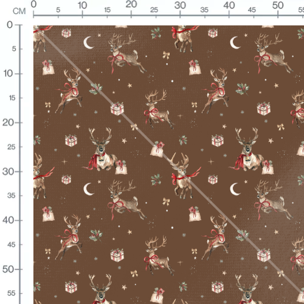 Tissu - Montgolfières et lions mignons