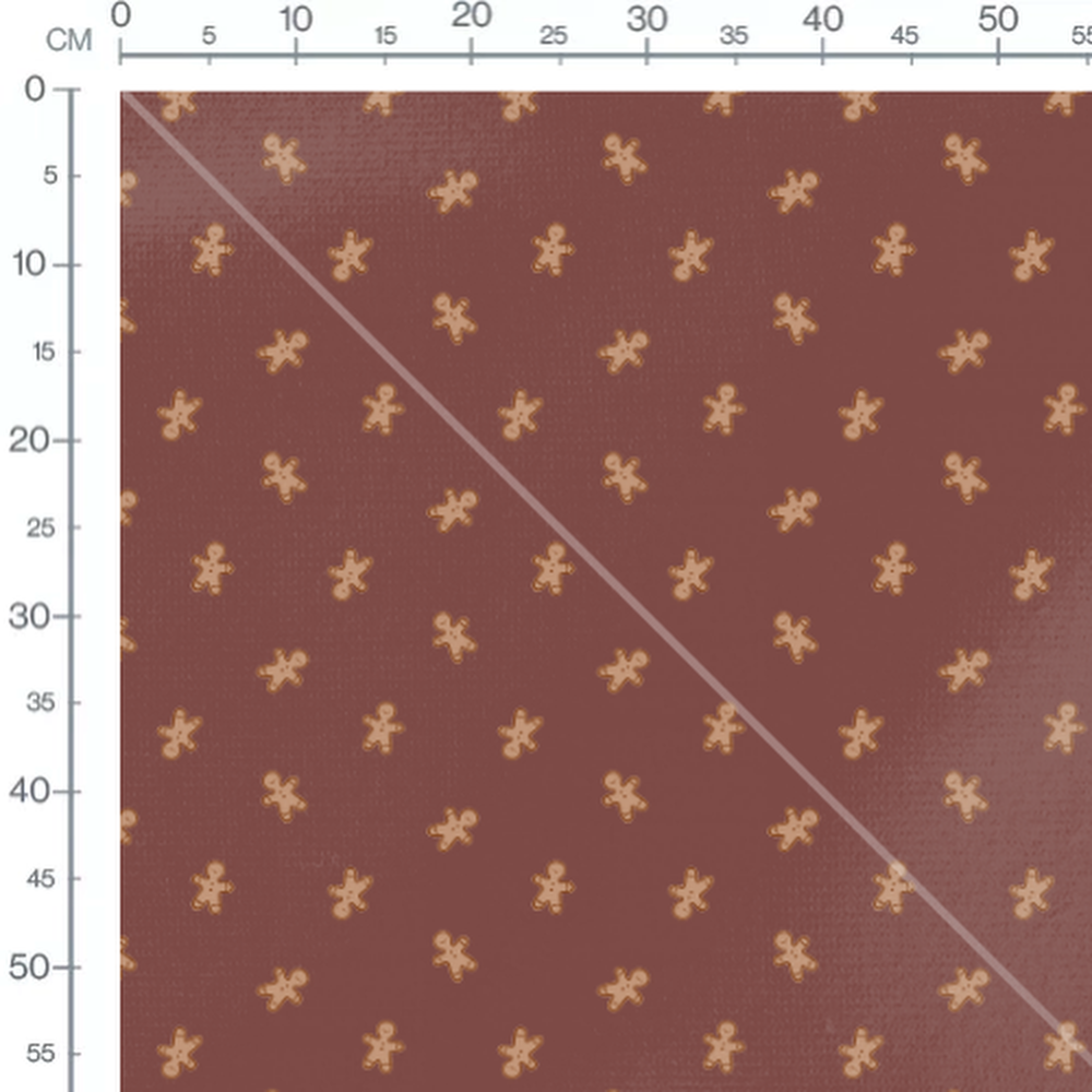 Tissu - Bonhommes pain d'épice