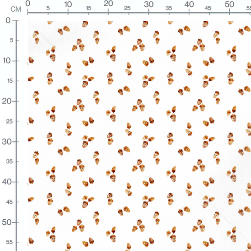 Tissu - Glands clair joyeux