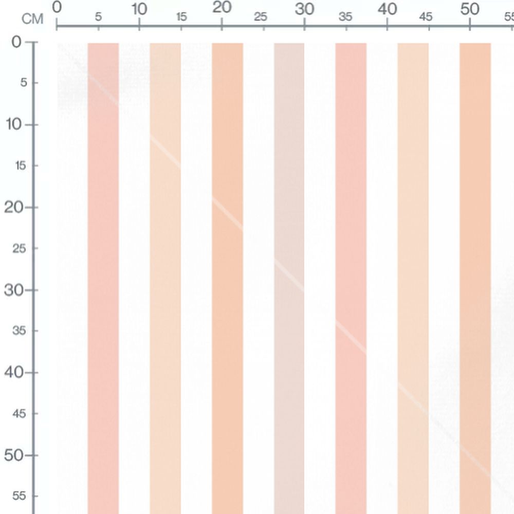 Tissu - Rayures rose et pêche pastel
