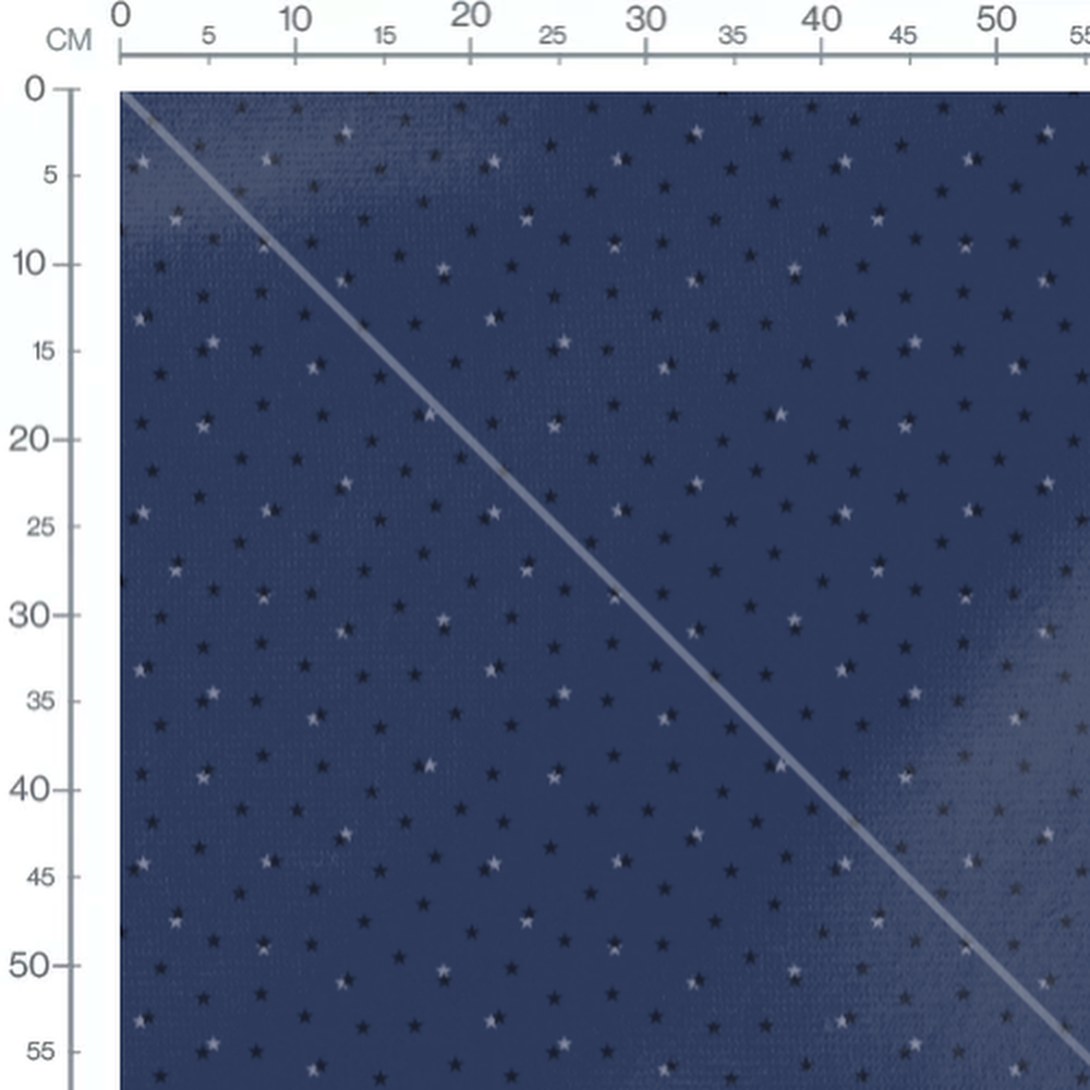 Tissu - Étoiles noires et grises