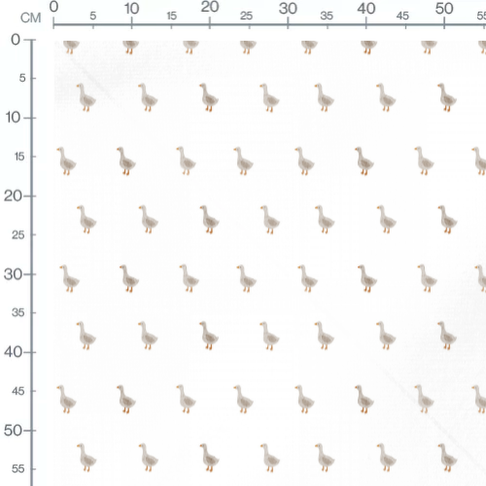 Tissu - Pastèques sur fond blanc éclab.