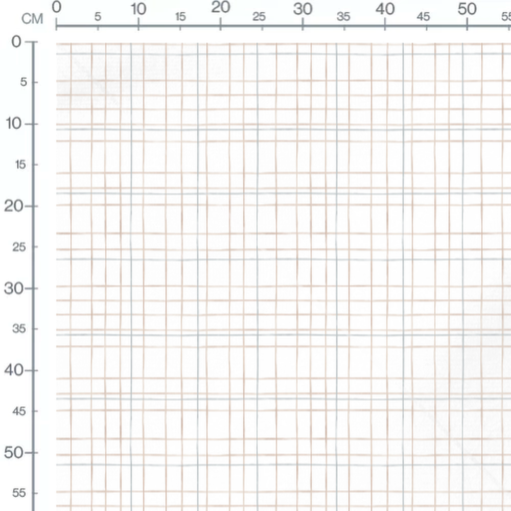 Tissu - Carreaux fins multicolores