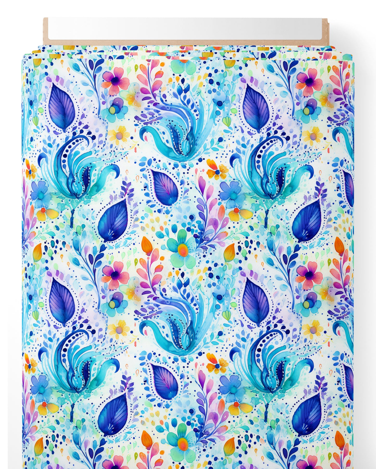 Tissu - Fleur paisley 4