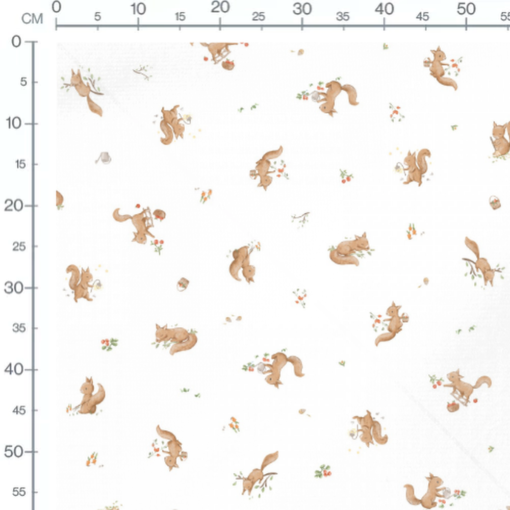 Tissu - Rayures douces beige et rose