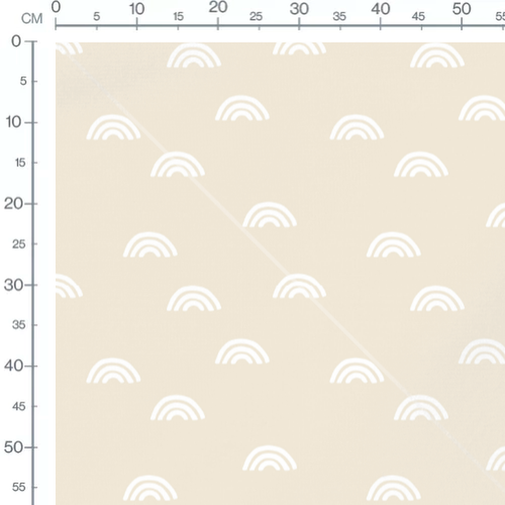 Tissu - Arcs blancs apaisants