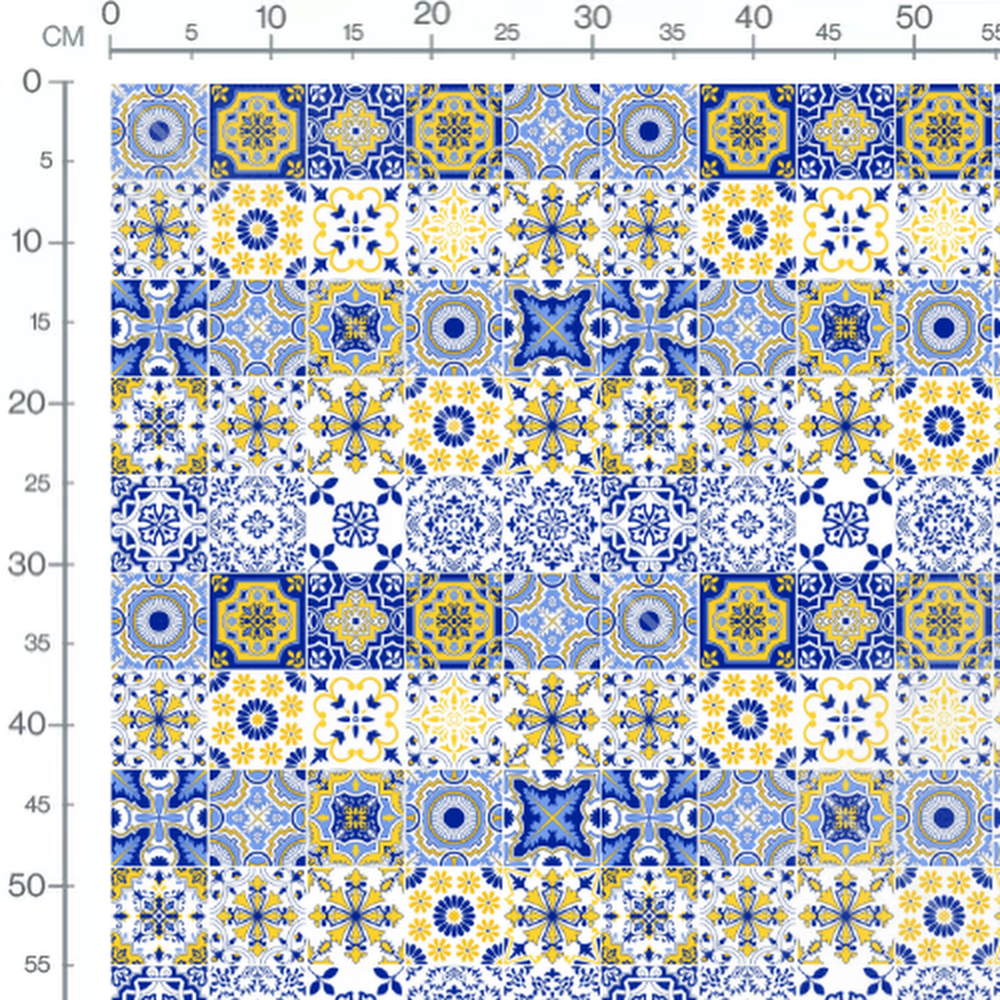 Tissu - Carreaux traditionnels portugais