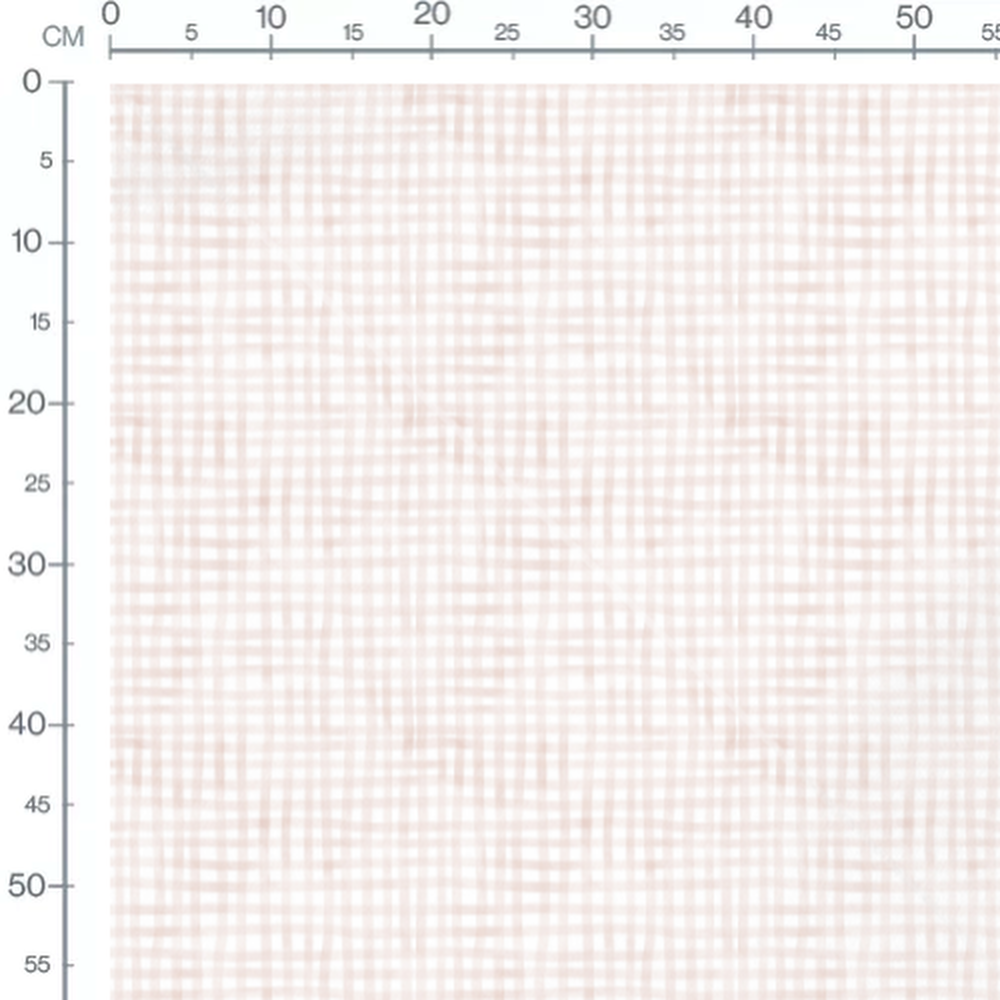 Tissu - Carreaux rose pâle