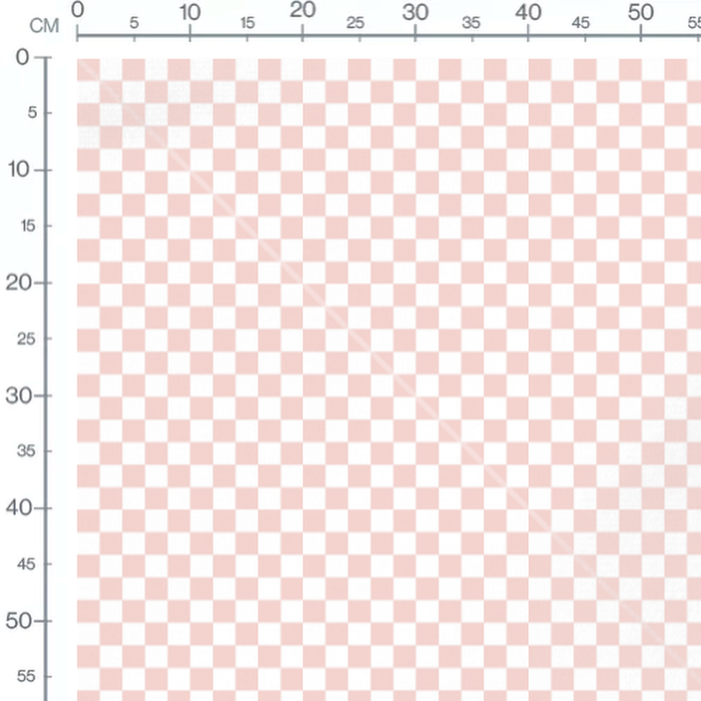 Tissu - Carreaux rose pâle unis