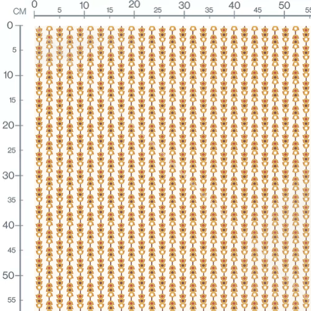 Tissu - Feux tricolores alignés