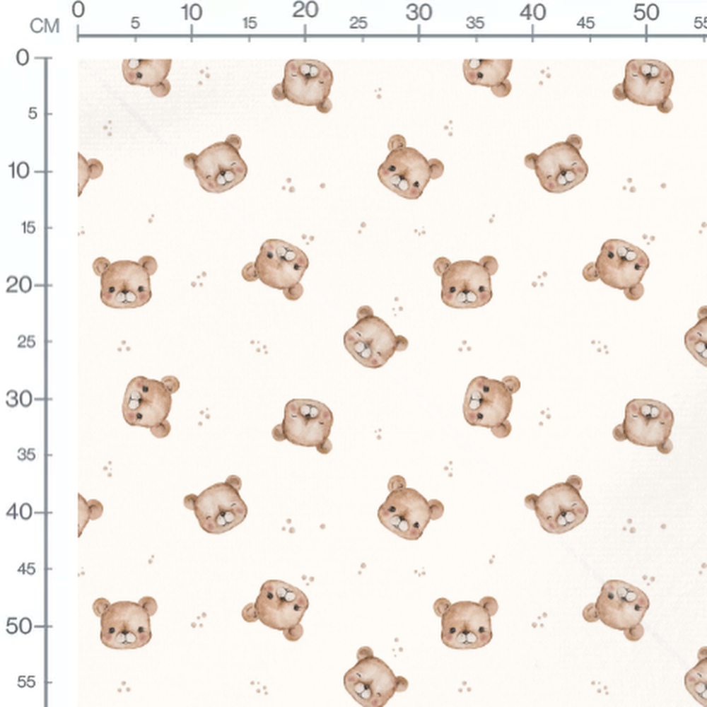 Tissu - Souris en combinaison dorée