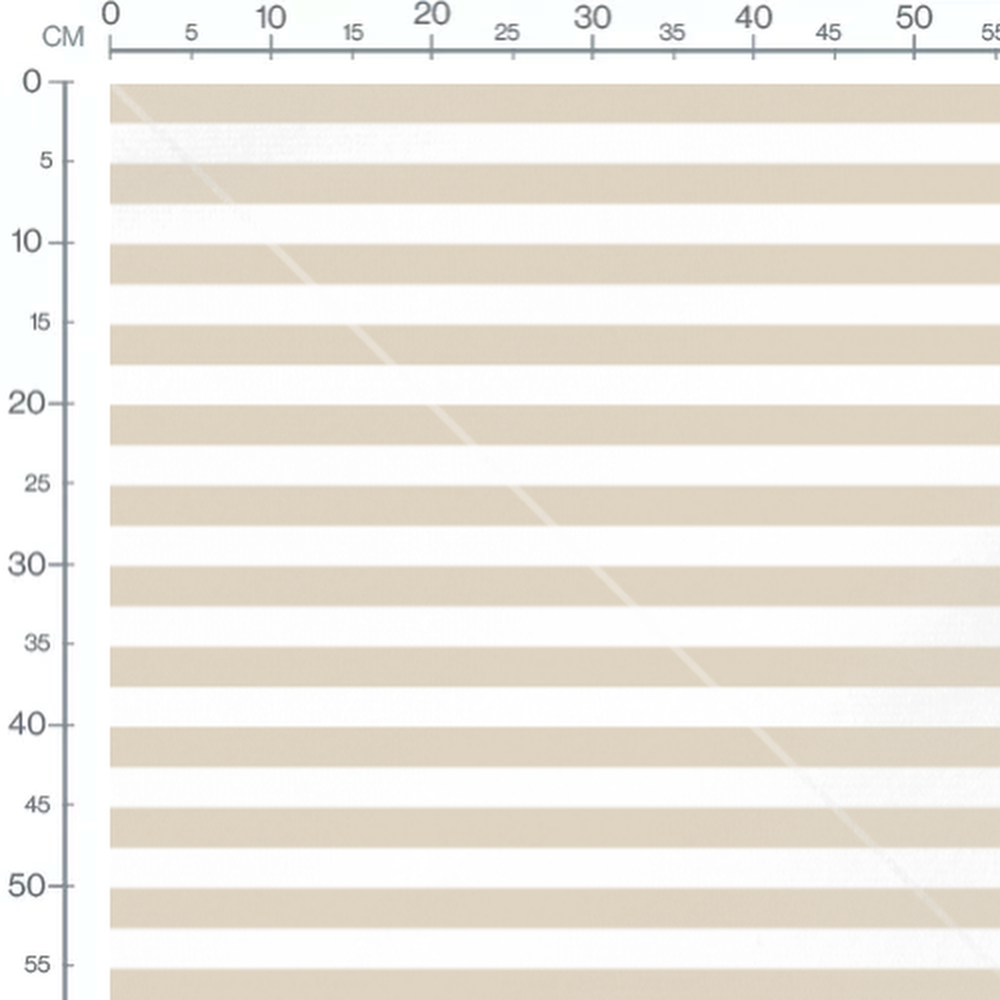 Tissu - Rayures beiges et blanches