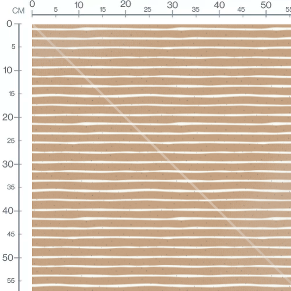 Tissu - Rayures irrégulières beiges 2