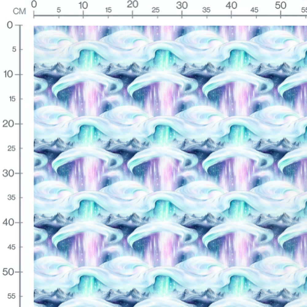 Tissu - Tissu Aurore Boreale 1