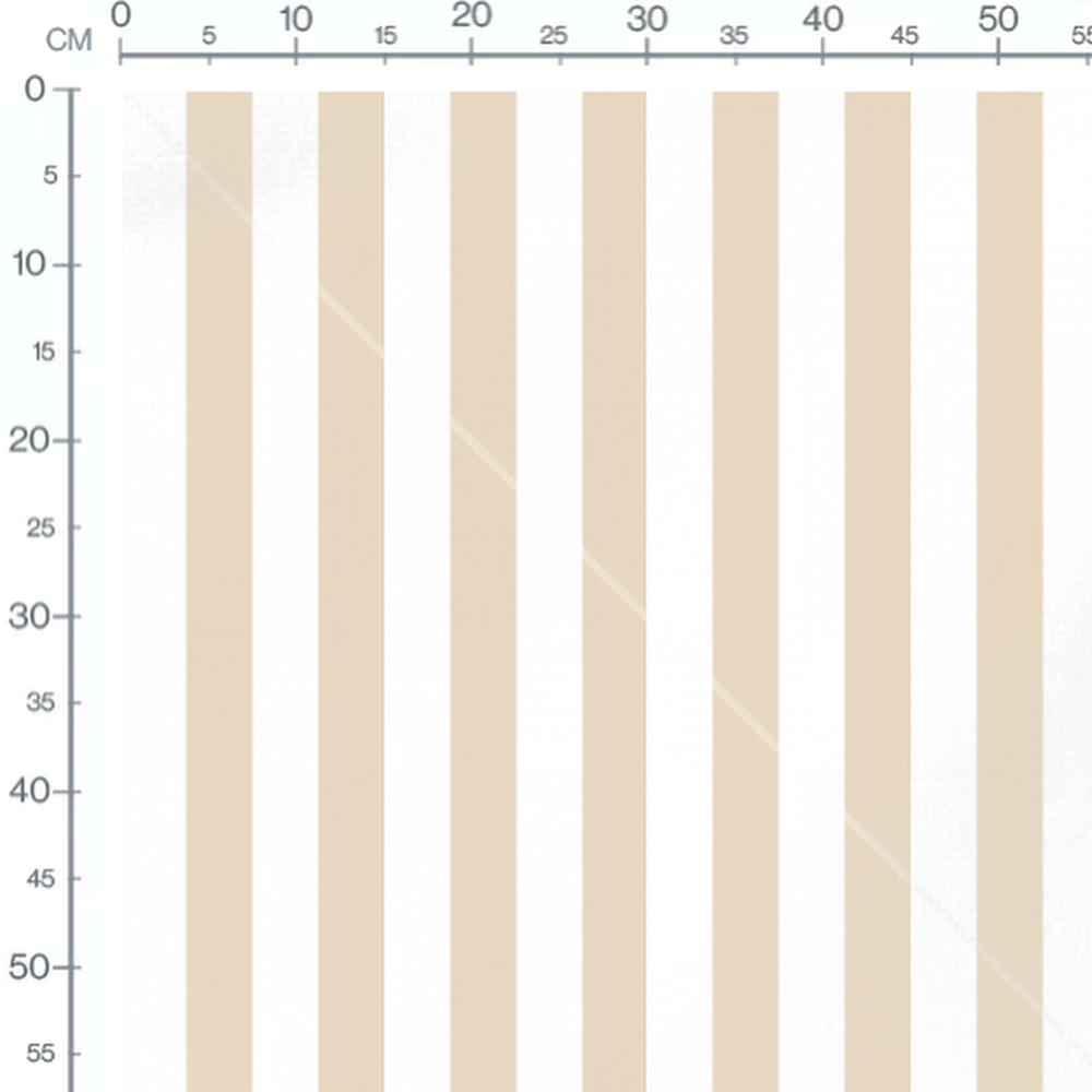 Tissu - Rayures verticales beiges 2