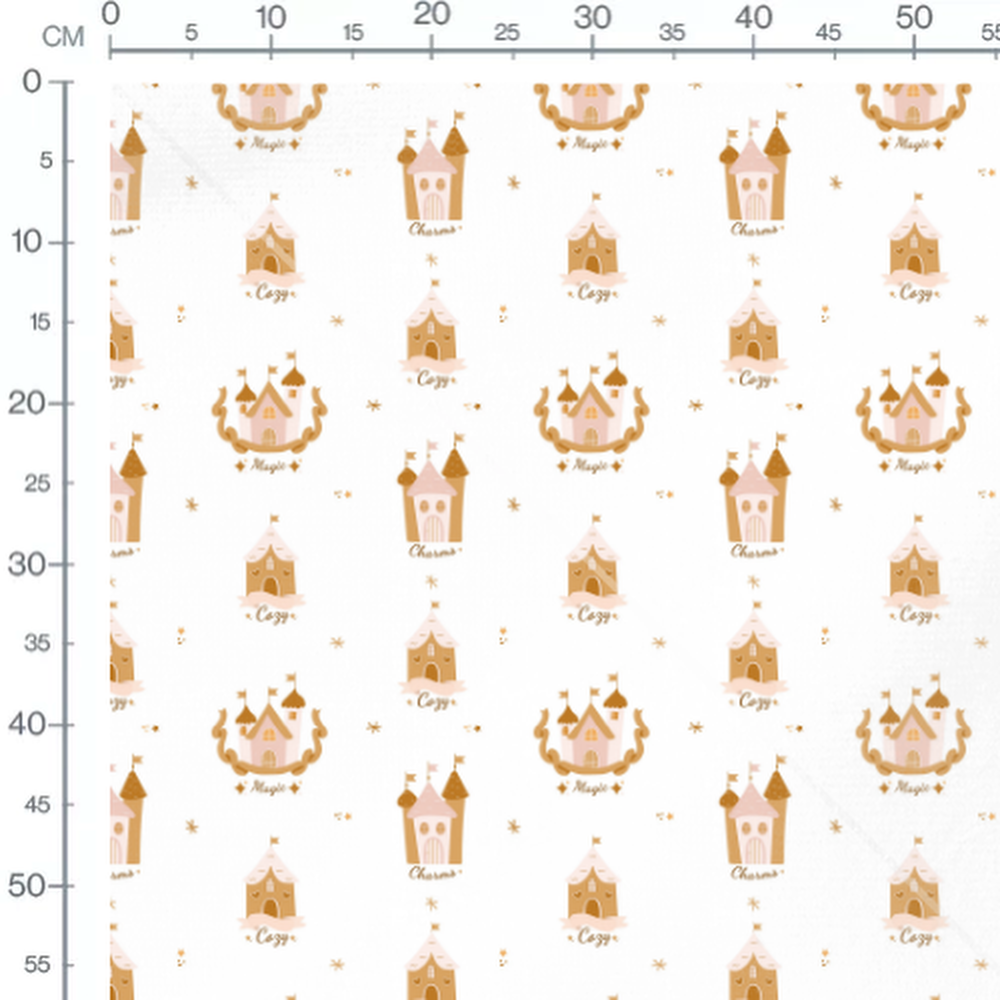 Tissu - Petites maisons féeriques