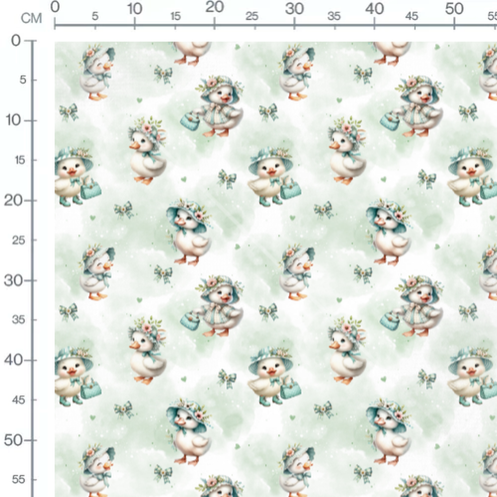 Tissu - Canards chapeautés et accessoires