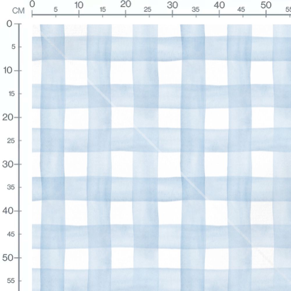 Tissu - Carreaux pastel aquarelle