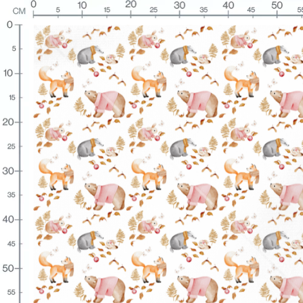 Tissu - Dinosaures aquarelle fond bleu