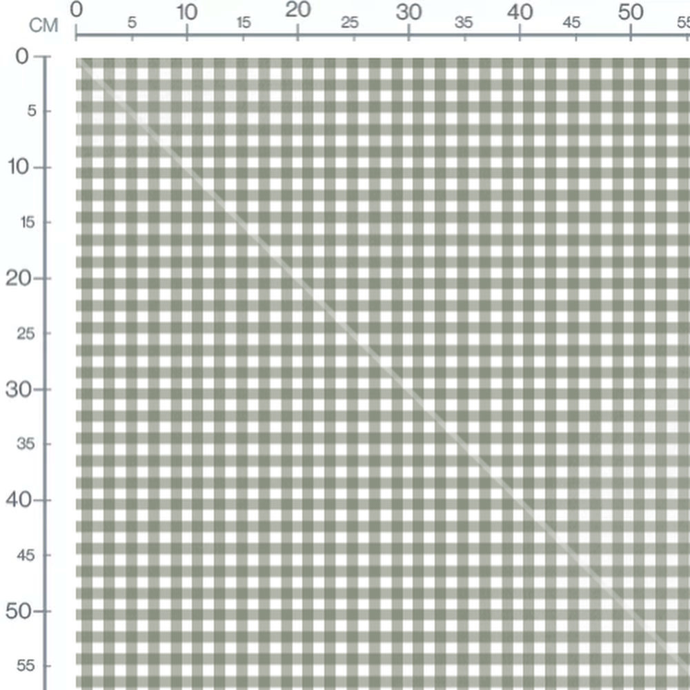 Tissu - Carreaux gris et blancs simples