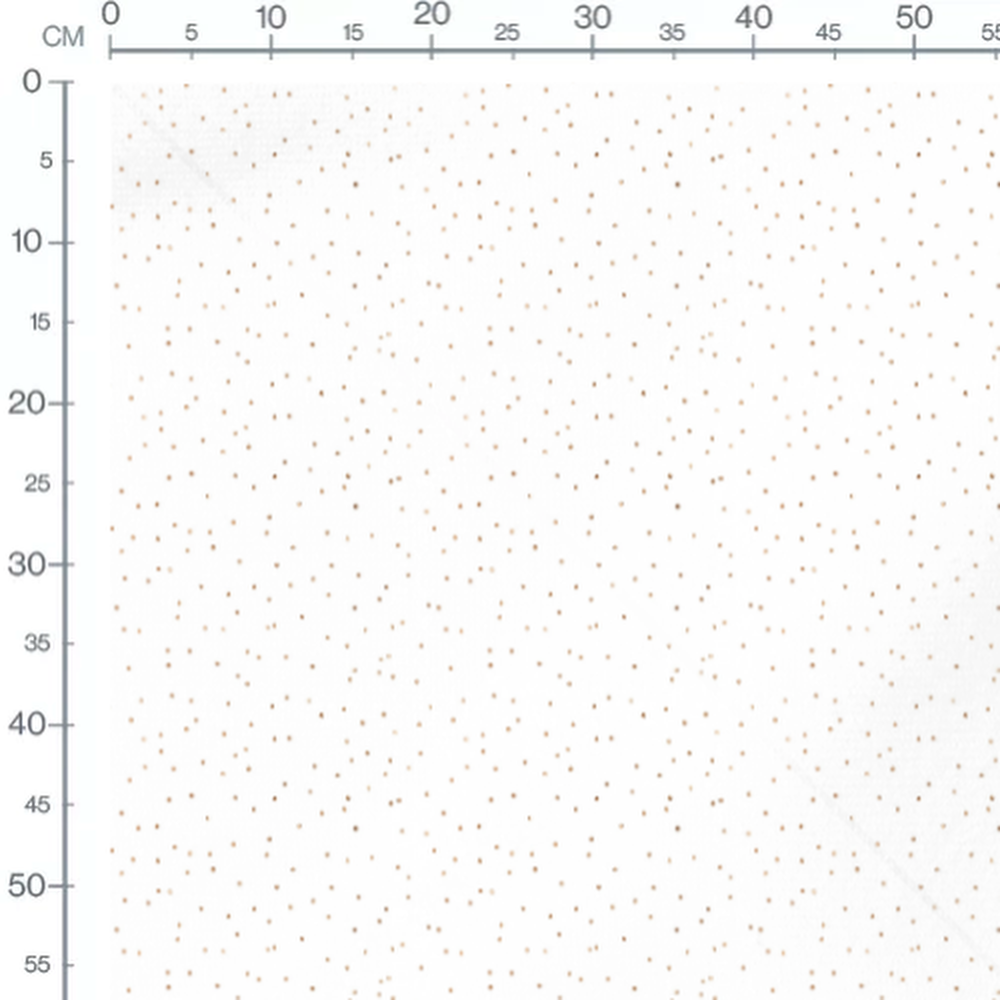 Tissu - Petits pois dorés
