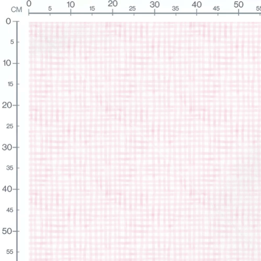 Tissu - Carreaux roses délicats