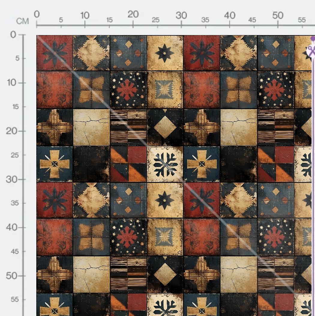 Tissu - western 10
