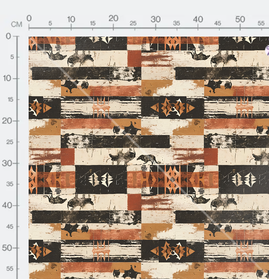 Tissu - western 14