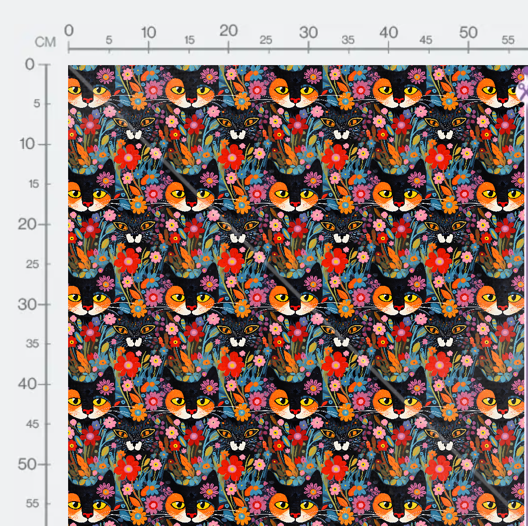 Tissu - chats