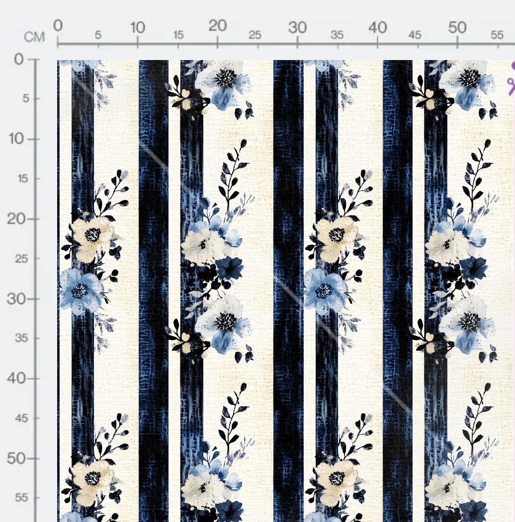 Tissu - wall flowers