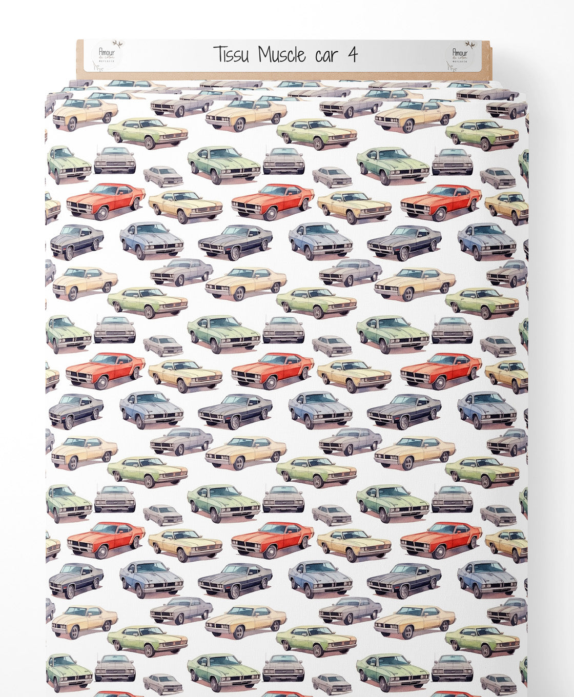 Tissu - Muscle car 4