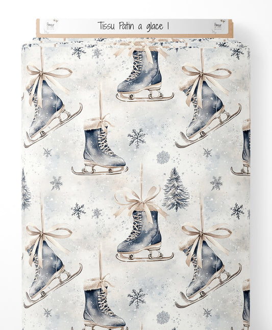 Tissu - Patin a glace 1
