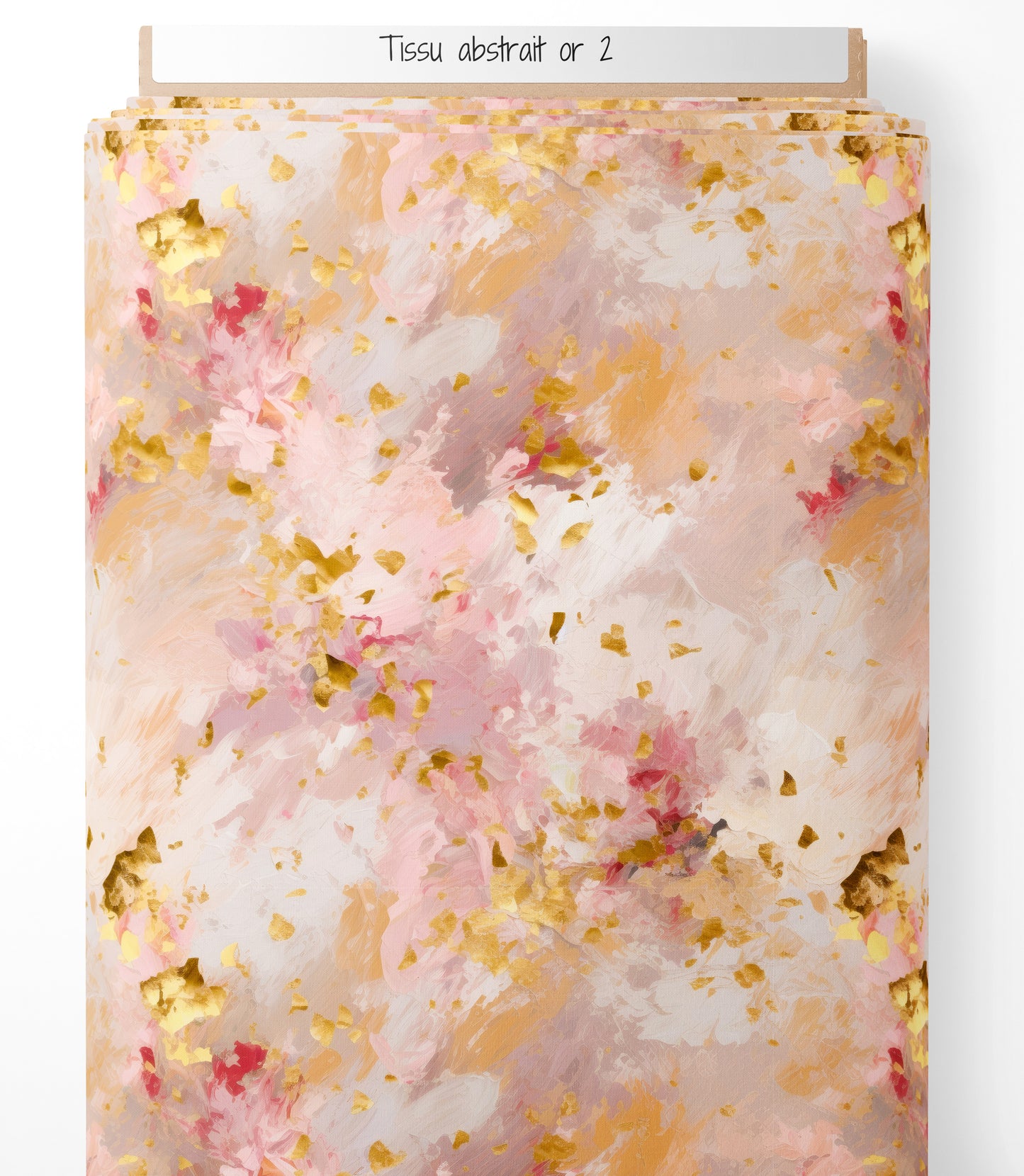 Tissu - Abstrait or 2