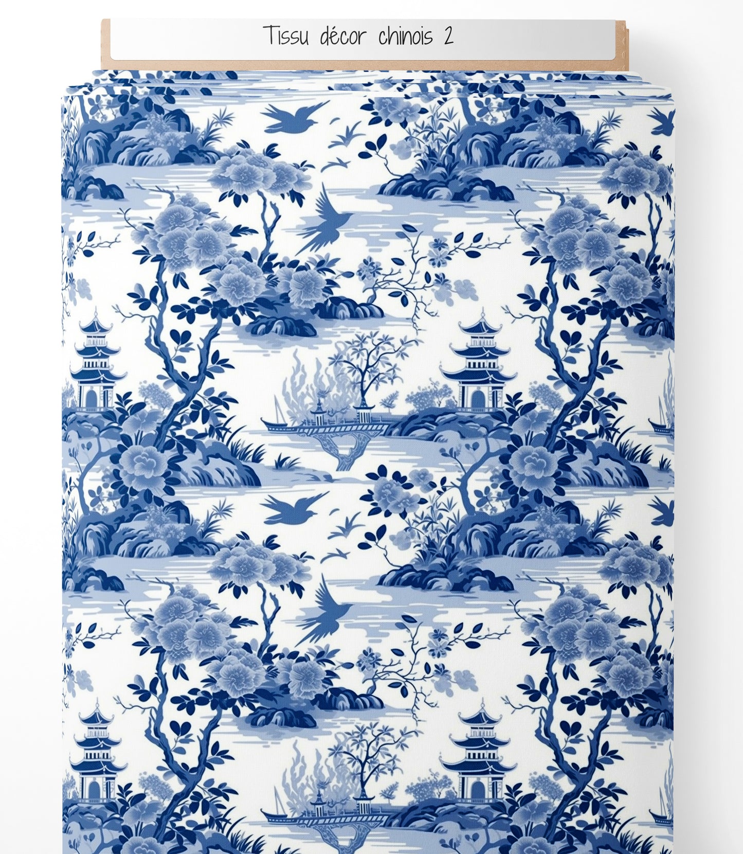 Tissu - Décor Chinois 2
