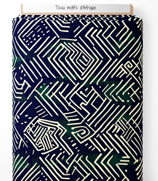 Tissu - Motif d'Afrique