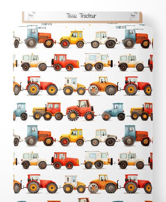 Tissu - Tracteur
