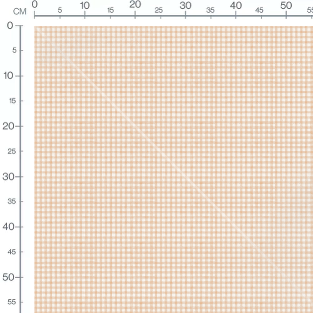 Tissu - Carreaux beige apaisants