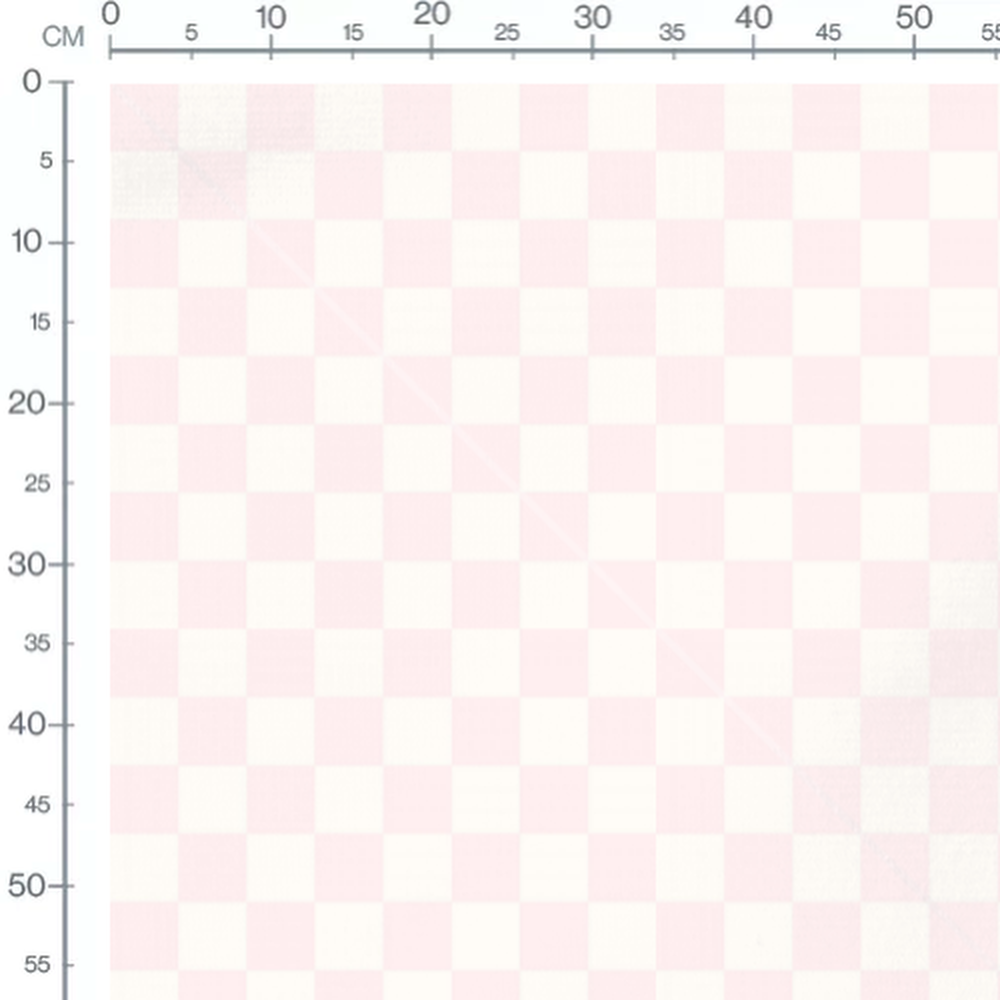 Tissu - Carreaux rose pâle harmonieux