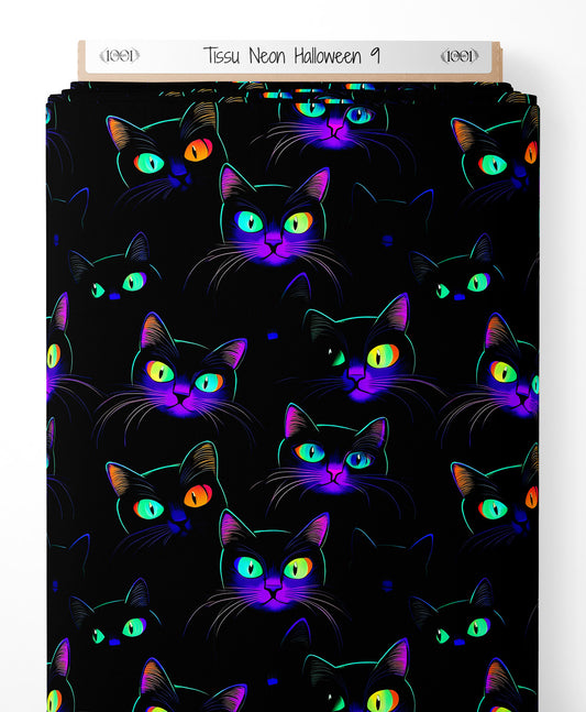 Tissu - Neon Halloween 9