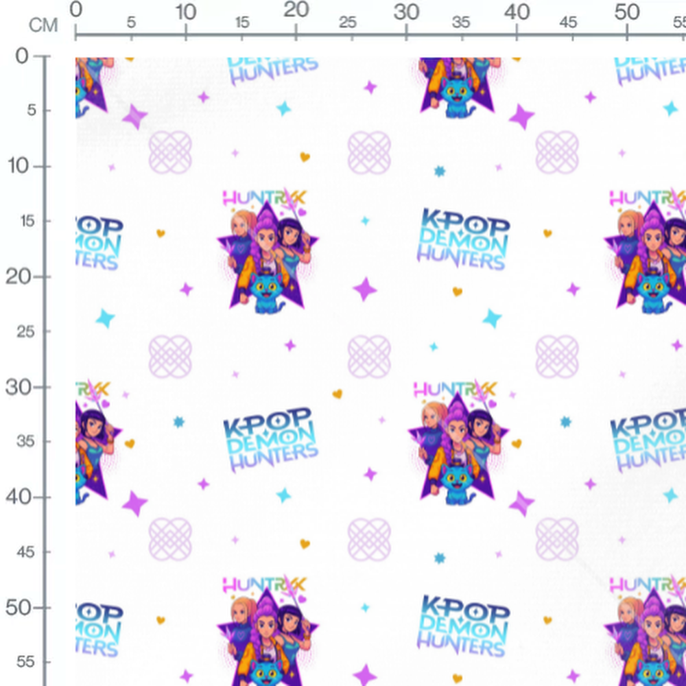 Tissu - Champignons et feuillages