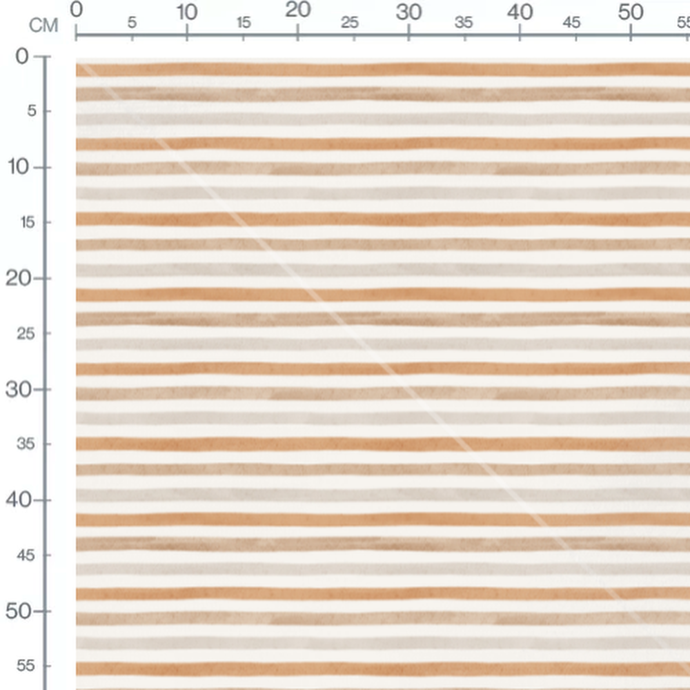 Tissu - Rayures beiges variées