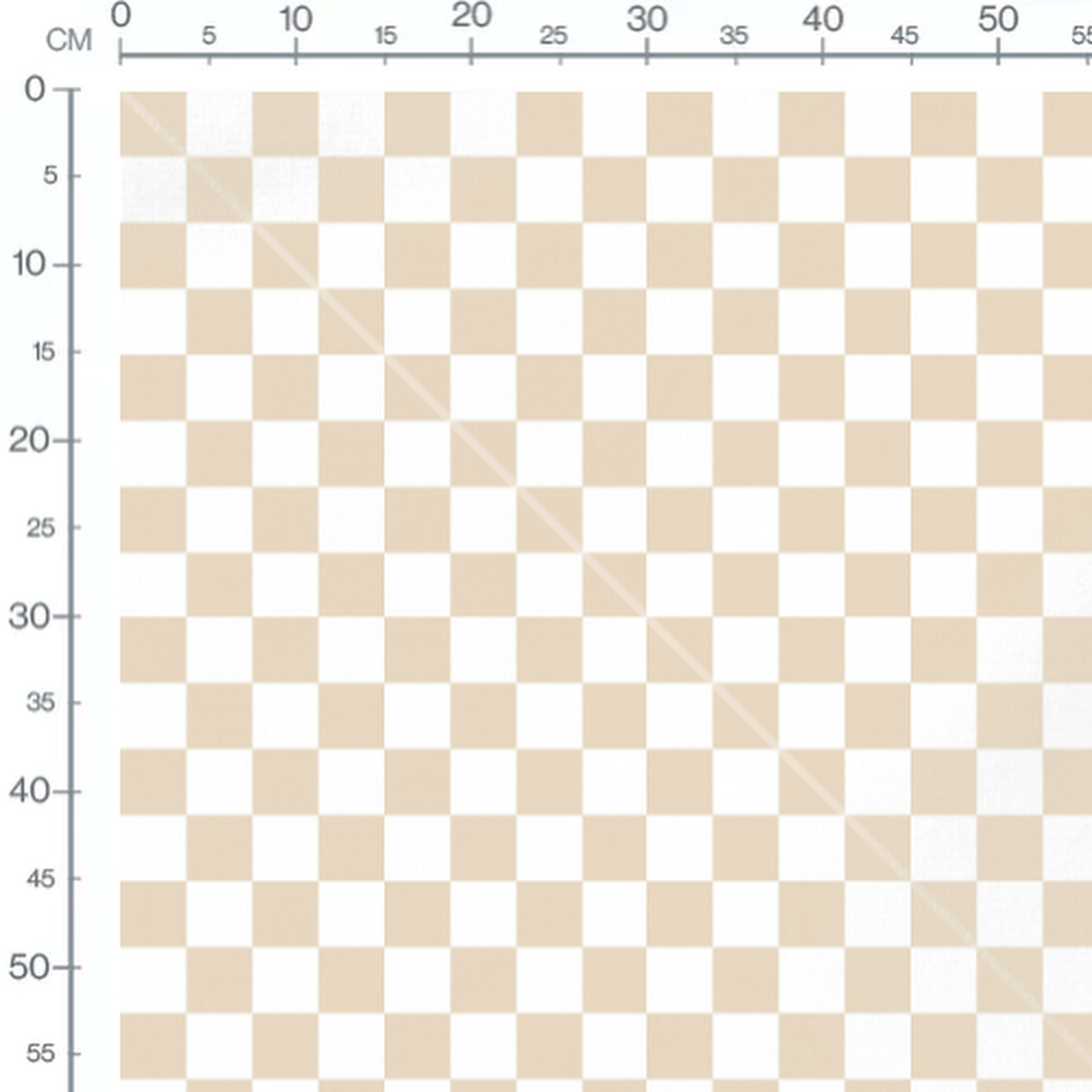 Tissu - Carreaux beige répétitifs