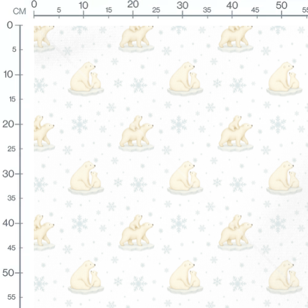 Tissu - Fées roses et lunes fleuries