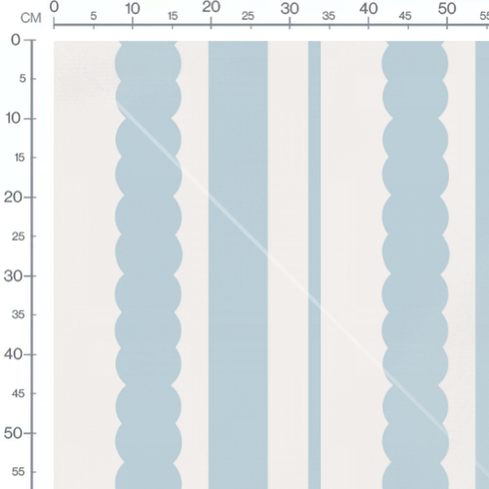 Tissu - Rayures verticales ondulées