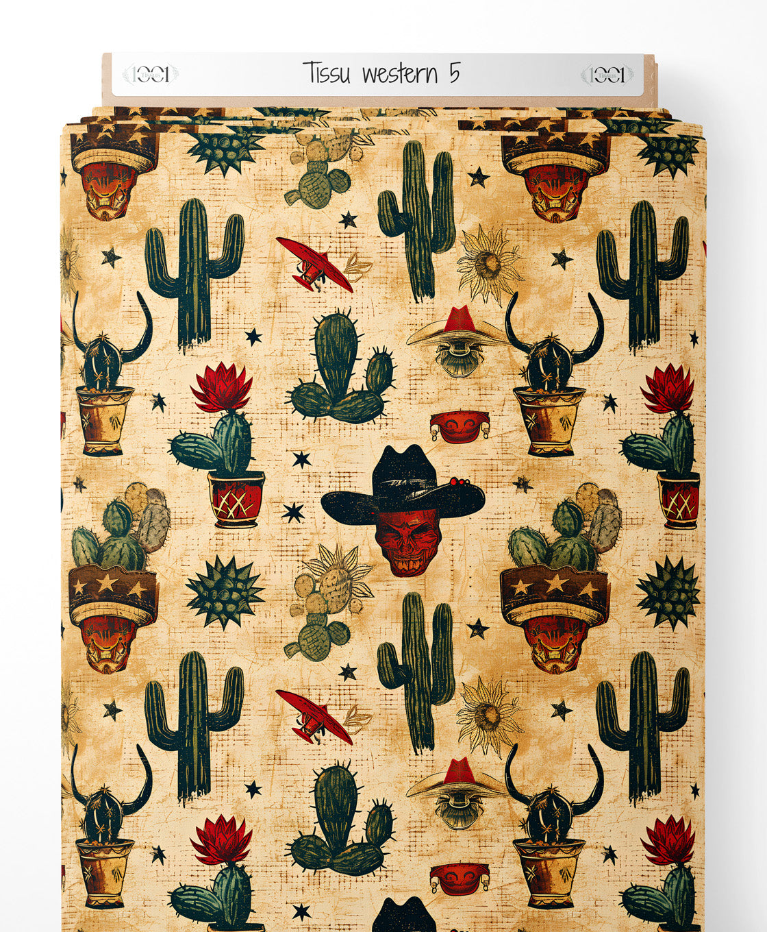 Tissu - western 5