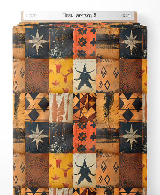 Tissu - western 8