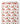 Tissu - Fraises et fleurs sur blanc