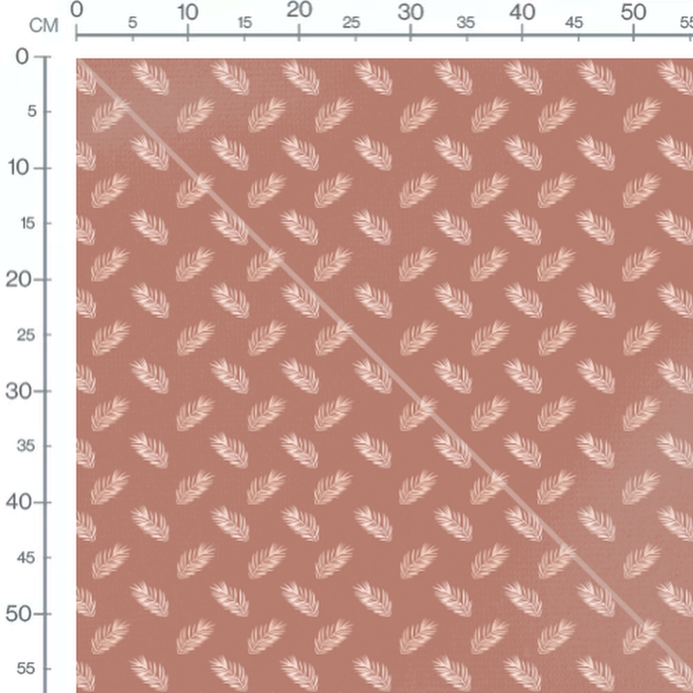 Tissu - Feuillages délicats uniformes